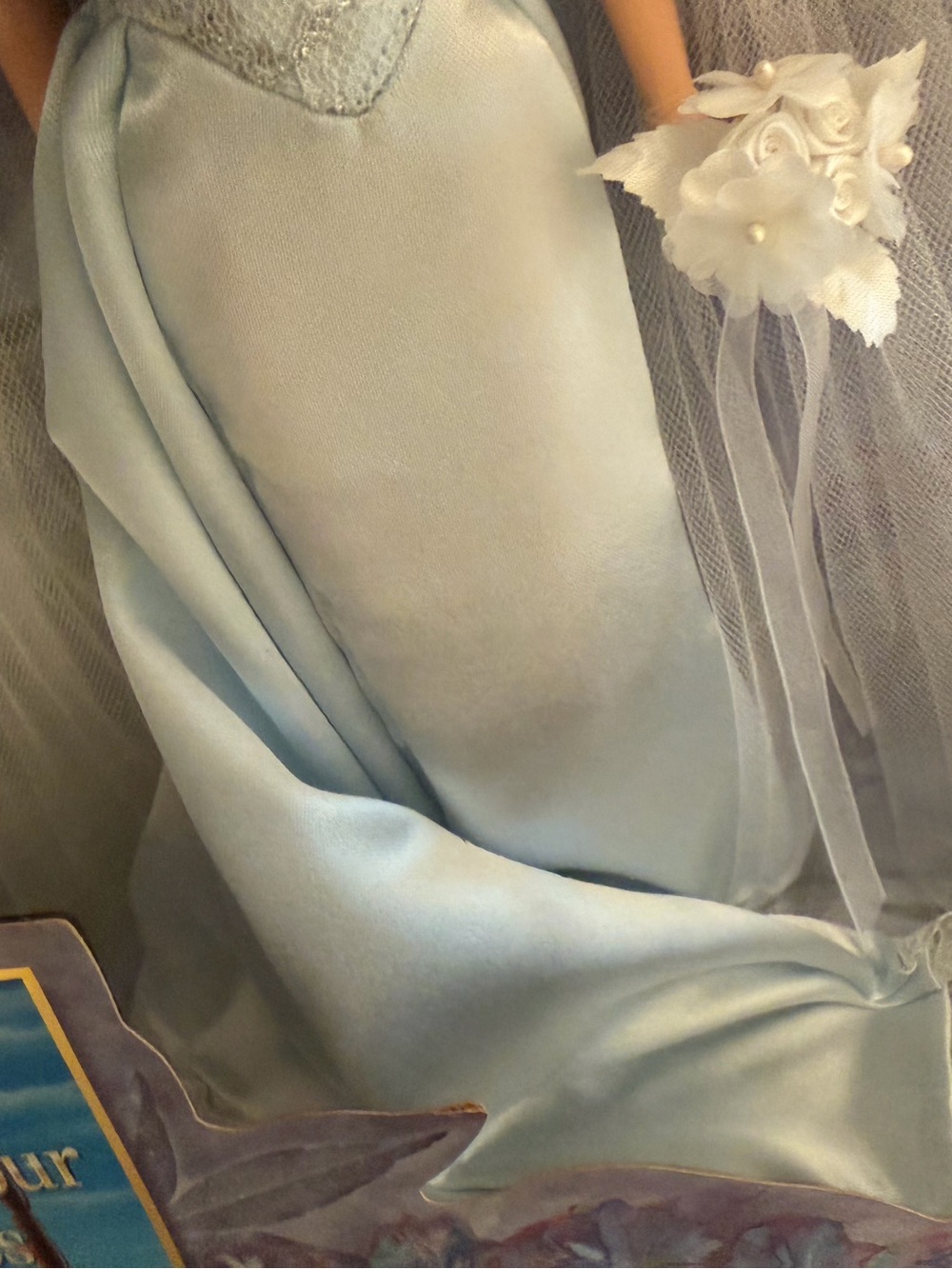 Mattel Marlena Evans Doll Light Blue Evening Gown - Picture 6 of 16